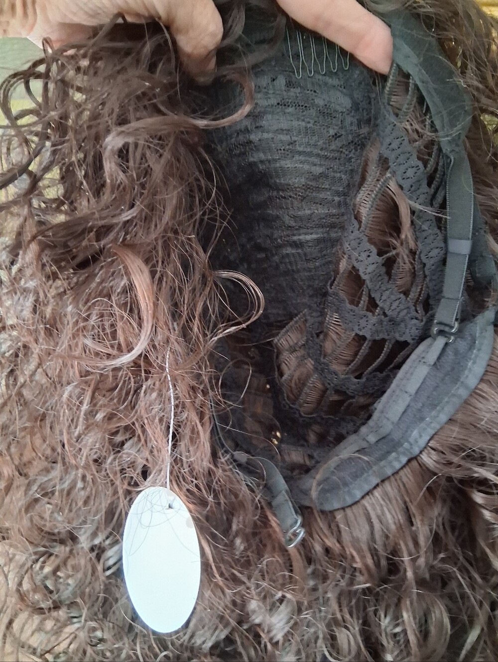 Classic Curly Brown Women's Wig - Picture 5 of 5